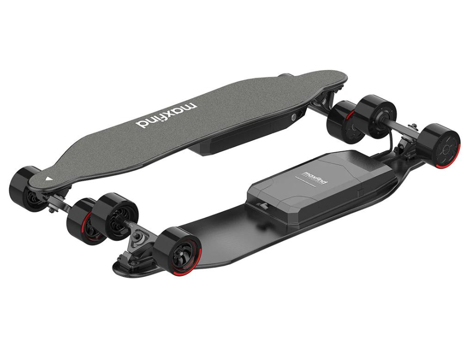 Maxfind Max 4 PRO Series Electric Skateboard With Remote Control - ALL TECH ADDICT